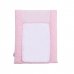 Повивальный матрас Baby Veres (50*70) "Velour Lignt pink" - без сменной пеленки