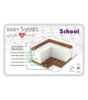 Матрац Baby Veres School (підлітковий матрац 10 см.) - 140х70х10см - 10 см
