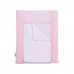 Cповивальний матрац Baby Veres (50*70) "Velour Lignt pink" - Без змінної пелюшки