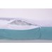 Подушка для кормления Baby Veres "Comfort Long Velour grey-tiffany" 170*52