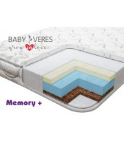 Матрац Baby Veres Memory+ (підлітковий матрац 10см) - 190х120х10см - 10 см