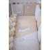 Постельный комплект Baby Veres "Sleepyhead beige new'' (6ед.) - сменная постель молочная/белая (+780)