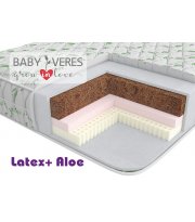 Матрац Baby Veres Latex+ Aloe vera (підлітковий матрац 14 см) - 190х90х14см - 14 см