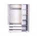 Шкаф Верес Манхэттен 1200 BIG с ящиками (цвет: бело-серый)