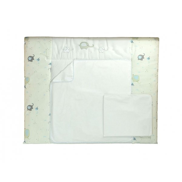 Пеленальный матрасик (72*80) VeresElephant blue, арт. 421.1