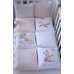 Постельный комплект Baby Veres "Foxy" (6ед) - сменная постель молочная/белая (+780)