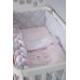 Постельный комплект Baby Veres "Lovely girl NEW" (6ед.) - сменная постель молочная/белая (+780)