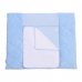Cповивальний матрац Baby Veres (72*80) "Velour Medium blue" - Без змінної пелюшки