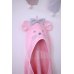 Пелюшка для купання Baby Veres "Mouse pink" 80*120