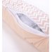 Подушка для годування Baby Veres "Comfort Long zigzag beige" 170*52