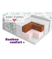 Матрас Baby Veres Bamboo comfort+ (подростковый матрас 18см) – 200х80х18см – 18 см