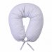 Подушка для годування Верес Soft white-grey (165*70)