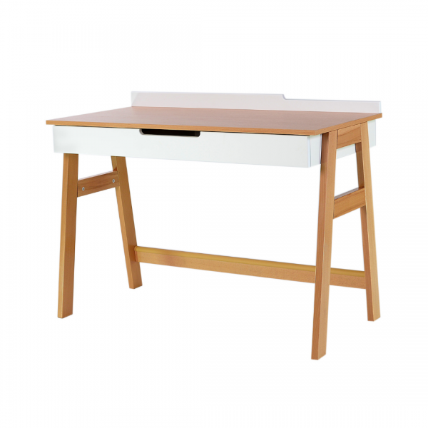 Письмовий стіл Верес Манхеттен (колір: біло-буковий)