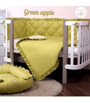 Постільний комплект Baby Veres "Macaroon Green apple" (6од.) - без змінної постелі