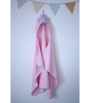 Пеленка для купания Baby Veres "Princess pink" 80*120