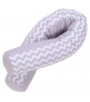 Подушка для годування Baby Veres "Comfort Long zigzag gray" 170*52