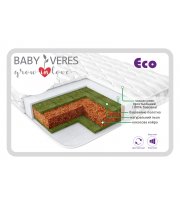Матрас Baby Veres "ECO" 10 см, шт - 10 см - 120х60х10см