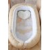 Постельный комплект Baby Veres "Bunny" (6ед) - сменная постель молочная/белая (+780)