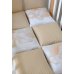 Постельный комплект Baby Veres "Bunny" (6ед) - сменная постель молочная/белая (+780)