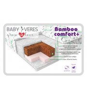 Матрац Baby Veres Bamboo comfort+ ( підлітковий матрац 10см) - 160х80х10см - 10 см