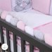 Постельный комплект Baby Veres "Teddy Girl-2" (6ед) - сменная постель молочная/белая (+780)