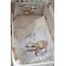 Постельный комплект Baby Veres "Lazy sloth New" (6ед.) - сменная постель молочная/белая (+780)