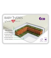 Матрац Baby Veres ECO8 (підлітковий матрац) - 140х70х8см - 8 см