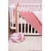 Постельный комплект Baby Veres "Velour Princess" (5ед.) - сменная постель молочная/белая (+780)