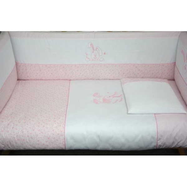 Сменная постель Veres Happy Bunny pink (3ед.) арт. 153.1.05