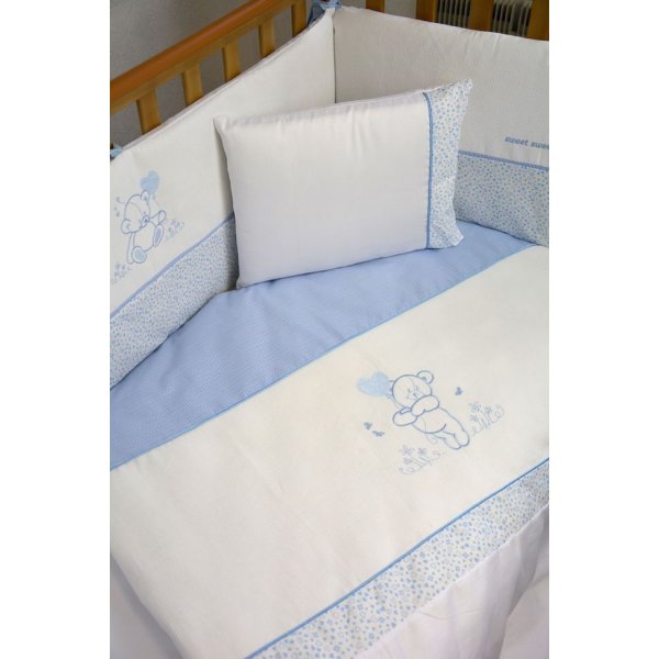 Сменная постель Veres Sweet Bear blue (3ед.) арт. 153.1.07